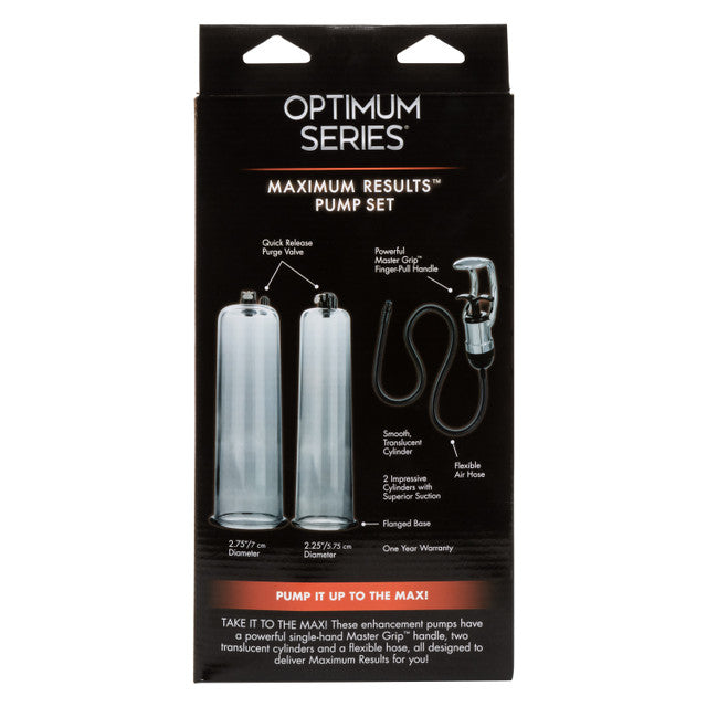 Calexotics Optimum Series Maximum Results Penis Pump Set