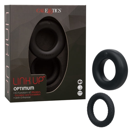 Calexotics Link Up Optimum Vibrating Cock Ring Black