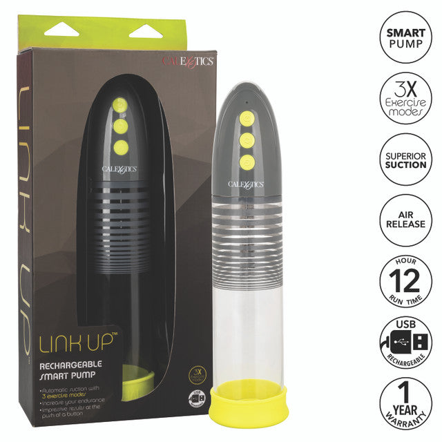 Calexotics Link Up Rechargeable Smart Penis Pump