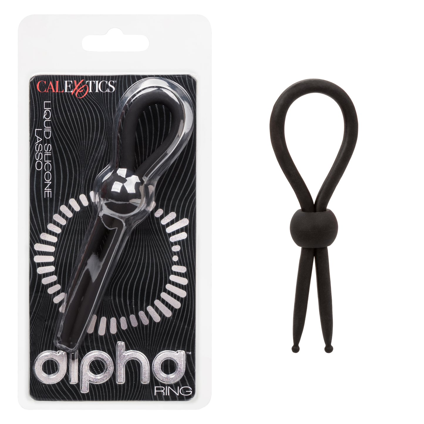 Calexotics Alpha Liquid Silicone Lasso - Black