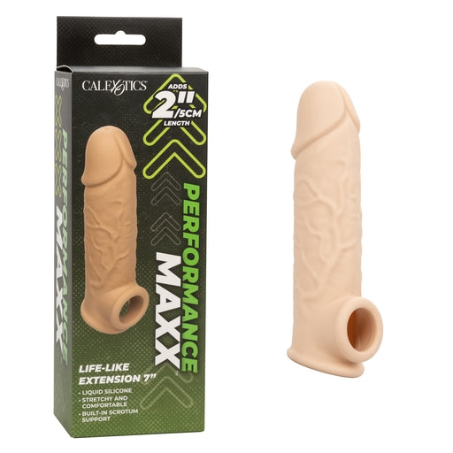 Calexotics Performance Maxx Life-Like Extension 7” - Ivory