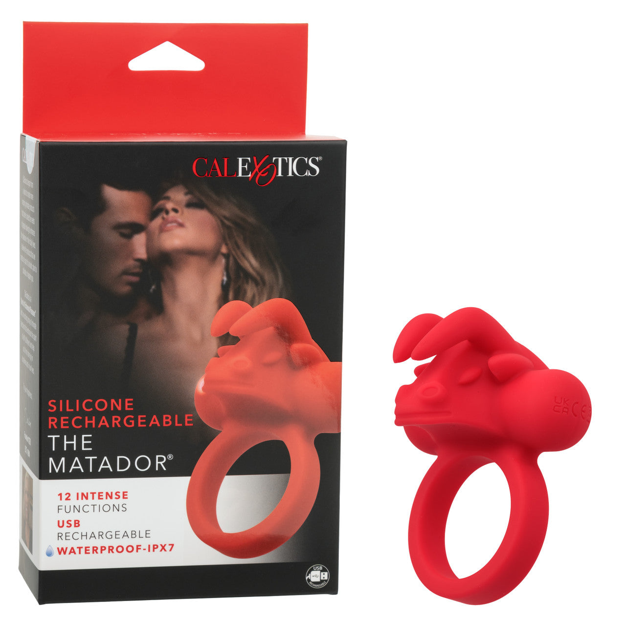 Calexotics Silicone Rechargeable The Matador Couples Vibrator