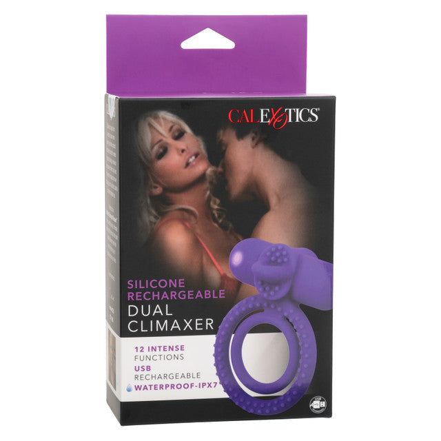 Calexotics Silicone Rechargeable Dual Climaxer Couples Vibrator