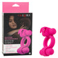 Calexotics Silicone Rechargeable Rockin’ Rabbit Couples Vibrator