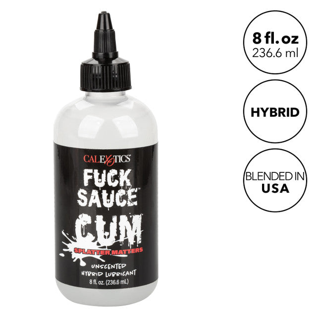 Calexotics Fuck Sauce Cum Unscented Hybrid Lubricant 8oz/236.6ml