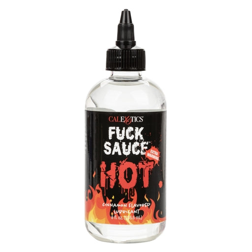 Calexotics Fuck Sauce Hot Extra Warming Cinnamon Water Based Lubricant 8oz/236.6ml