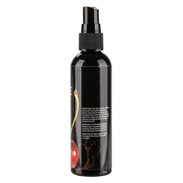 Calexotics Fuck Sauce Cherry Oral Play Water Based Edible Lubricant 4oz/120ml