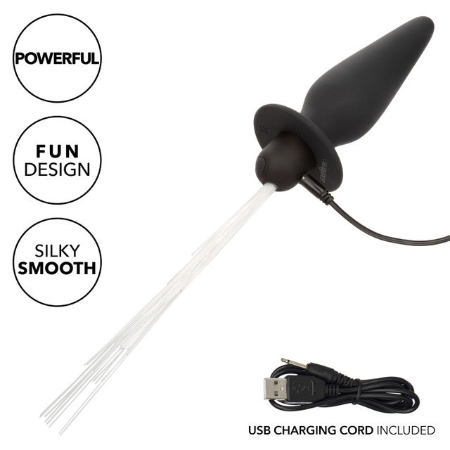 Calexotics Southern Lights™ Vibrating Light Up Anal Probe - Black