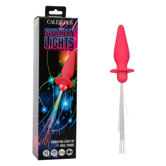 Calexotics Southern Lights™ Vibrating Light Up Anal Probe - Pink