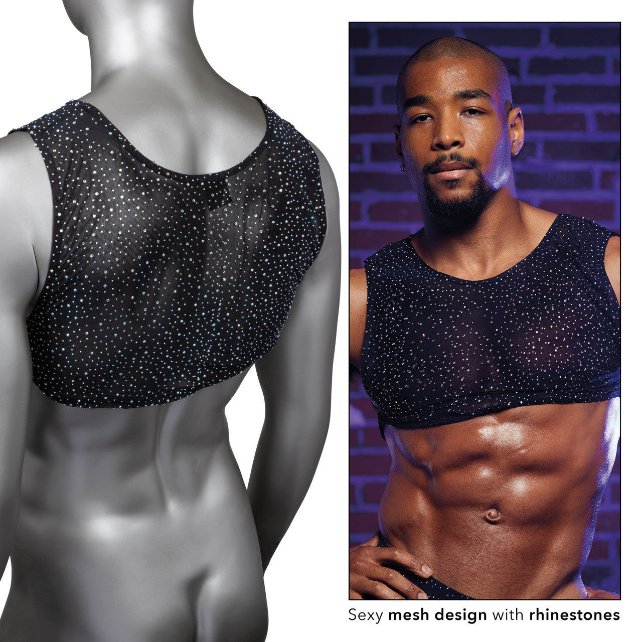 Calexotics Radiance™ Mens Crop Top