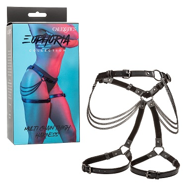 Calexotics Euphoria Collection Multi Chain Thigh Harness