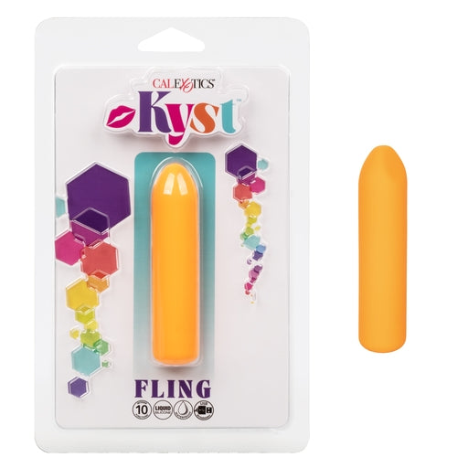 Calexotics Kyst Fling Mini Bullet Vibrator - Orange