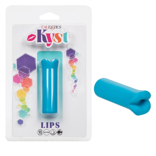 Calexotics Kyst Lips Mini Bullet Vibrator - Blue