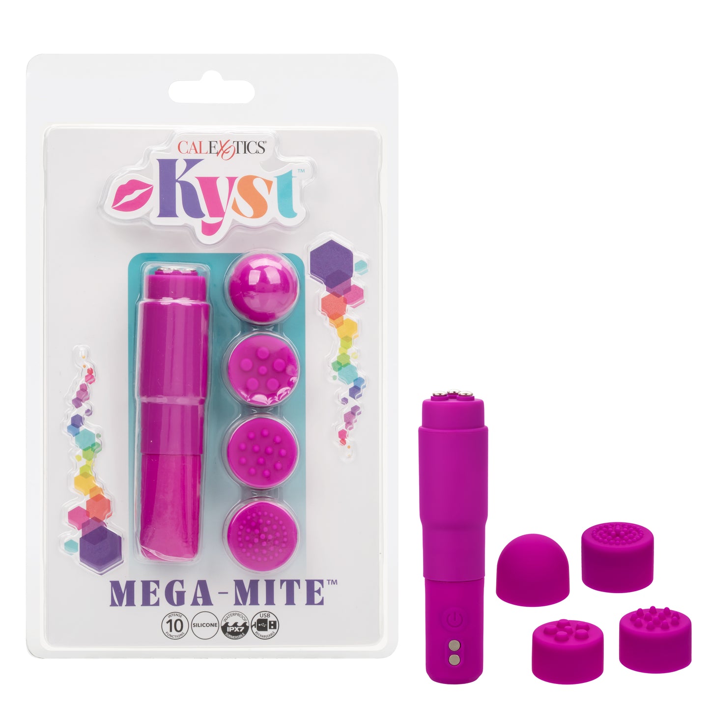 Calexotics Kyst™ Mega-Mite™ Discreet Stimulator - Pink