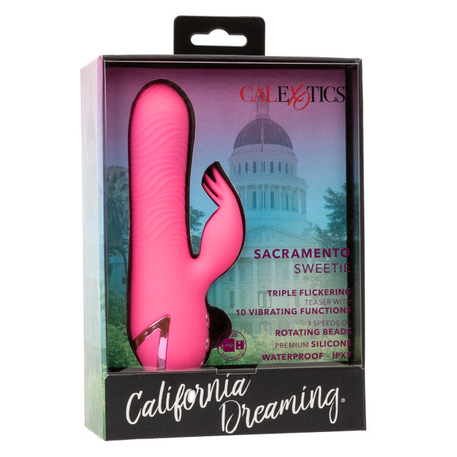 Calexotics California Dreaming® Sacramento Sweetie Rotating Flickering Vibrator