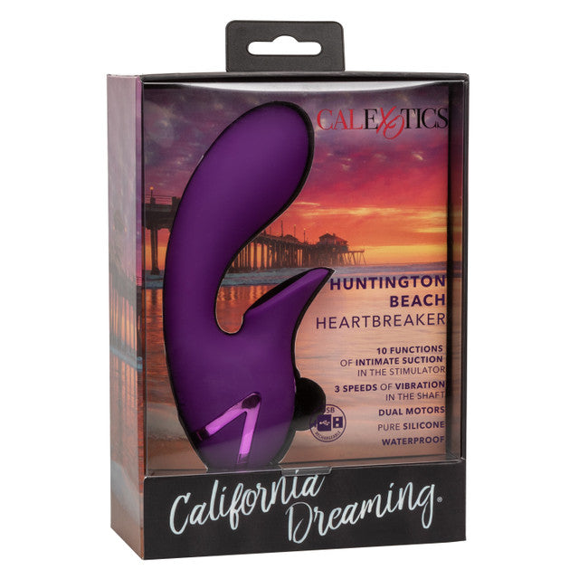 Calexotics California Dreaming Huntington Beach Heartbreaker Suction Vibrator