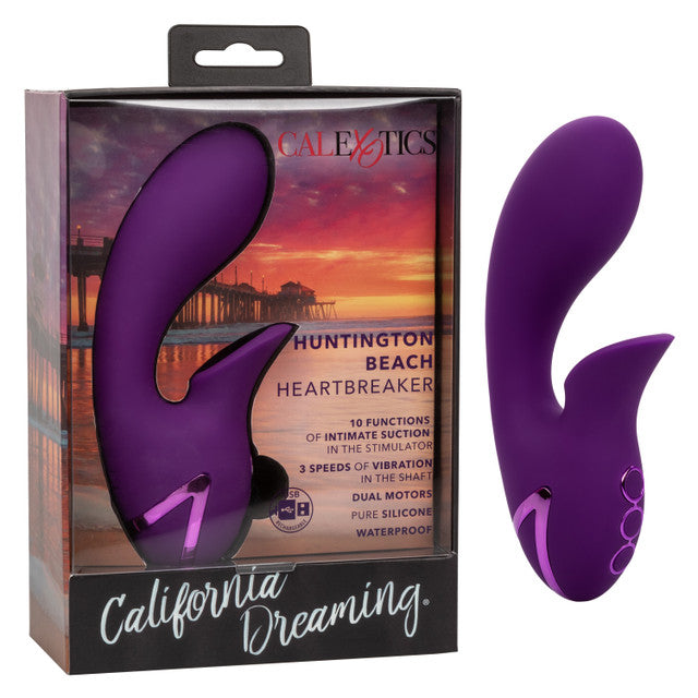 Calexotics California Dreaming Huntington Beach Heartbreaker Suction Vibrator