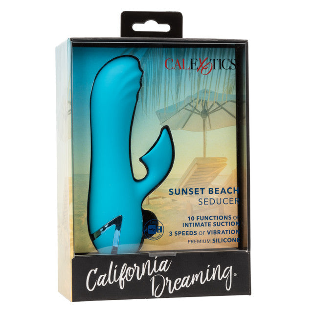 Calexotics California Dreaming® Sunset Beach Seducer Suction Rabbit Vibrator