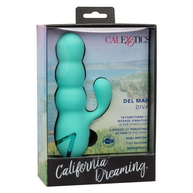 Calexotics California Dreaming Del Mar Diva Mini Massager Rabbit Vibrator