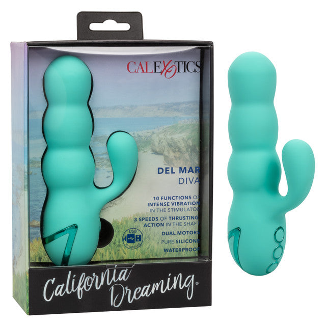 Calexotics California Dreaming Del Mar Diva Mini Massager Rabbit Vibrator