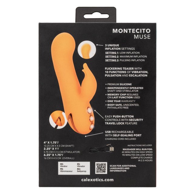 Calexotics California Dreaming® Montecito Muse Inflatable Flickering Vibrator