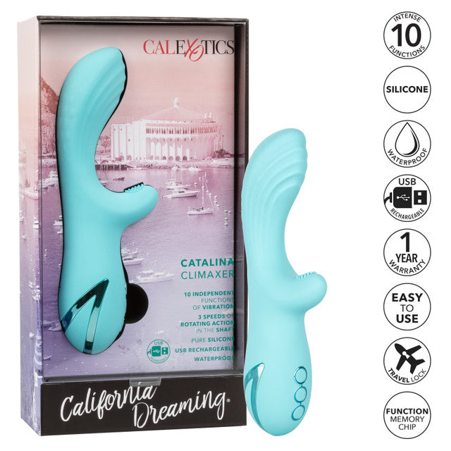 Calexotics California Dreaming Catalina Climaxer Rabbit Massager Vibrator