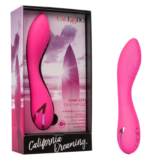 Calexotics California Dreaming Surf City Centerfold Wand Massager Vibrator