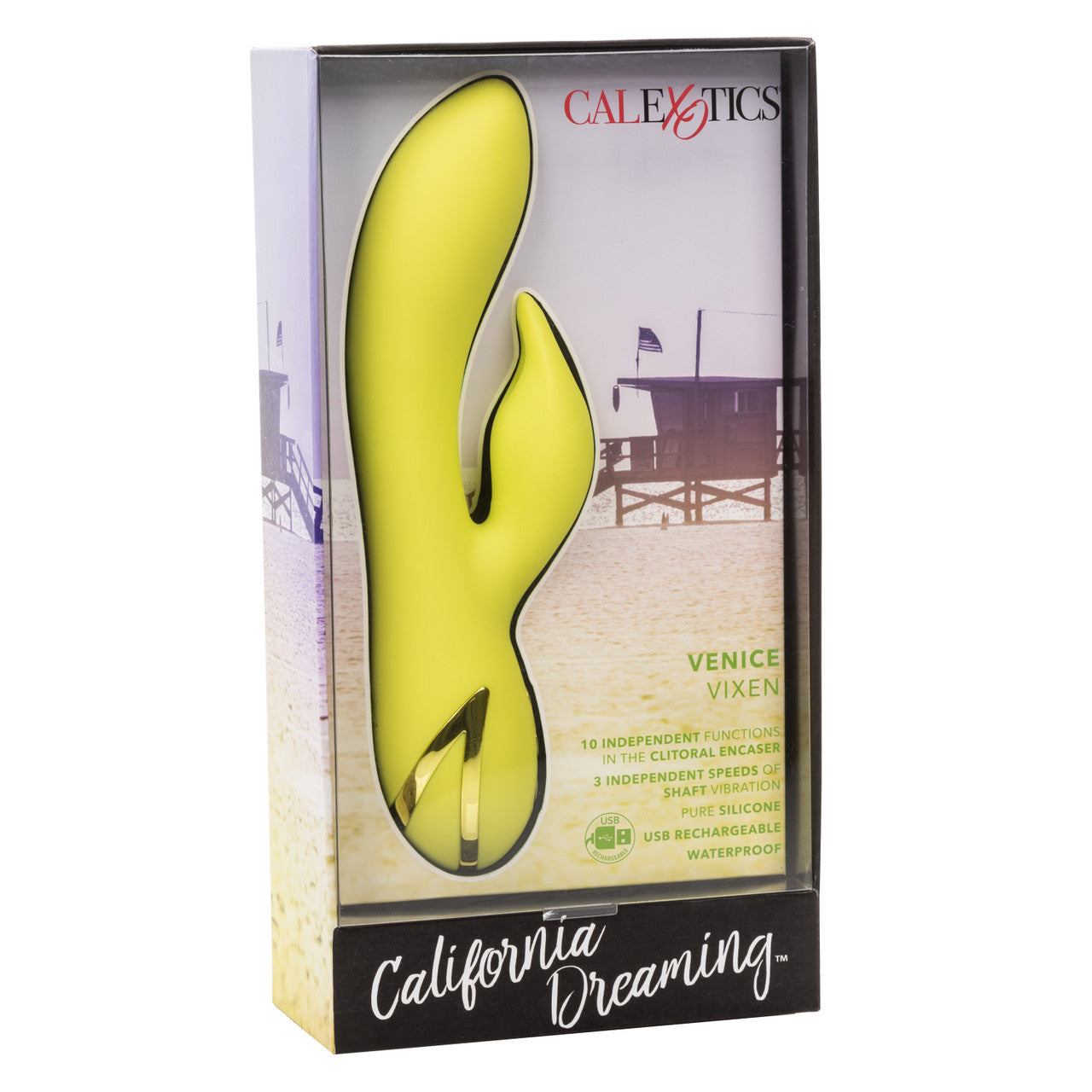 Calexotics California Dreaming Venice Vixen Massager Rabbit Vibrator