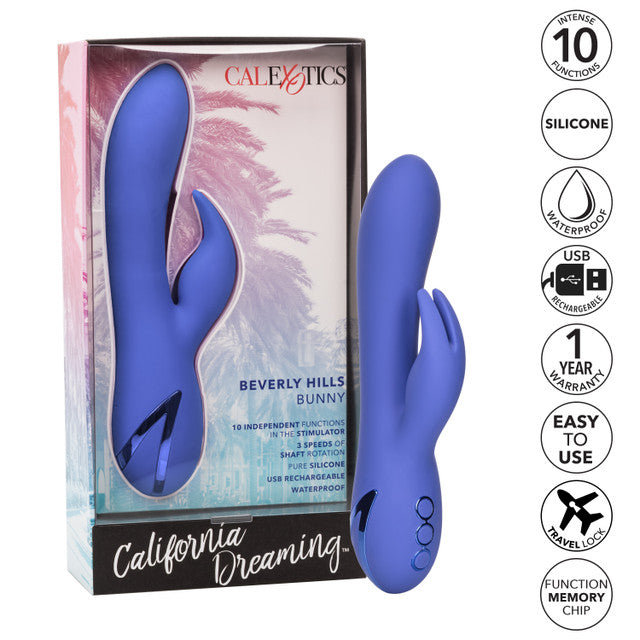 Calexotics California Dreaming Beverly Hills Bunny Massager Rabbit Vibrator