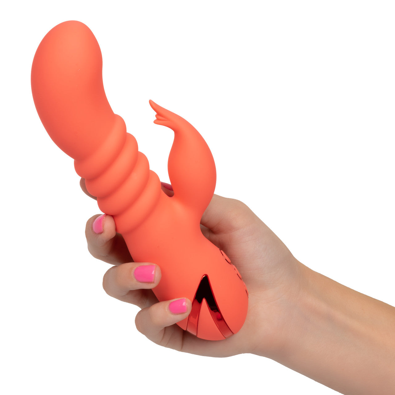 Calexotics California Dreaming Orange County Cutie Massager G-Spot Rabbit Vibrator