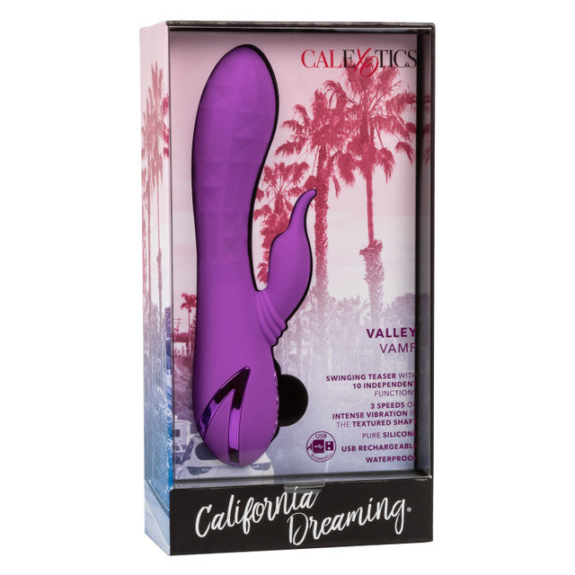 Calexotics California Dreaming Valley Vamp Massager Rabbit Vibrator