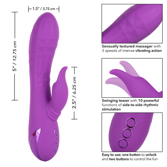 Calexotics California Dreaming Valley Vamp Massager Rabbit Vibrator