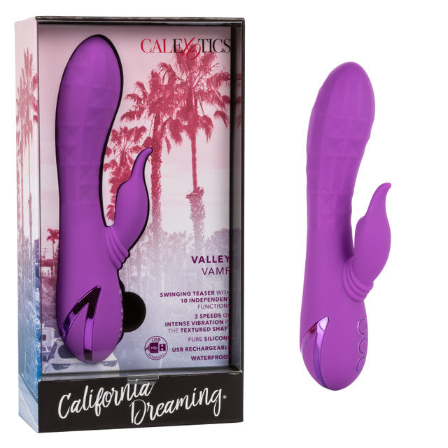 Calexotics California Dreaming Valley Vamp Massager Rabbit Vibrator