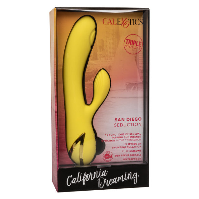 Calexotics California Dreaming San Diego Seduction Tapping G-Spot Rabbit Vibrator