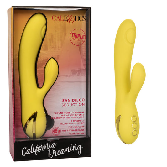 Calexotics California Dreaming San Diego Seduction Tapping G-Spot Rabbit Vibrator