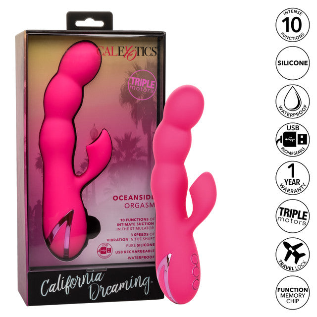 Calexotics California Dreaming Oceanside Orgasm Suction Rabbit Vibrator