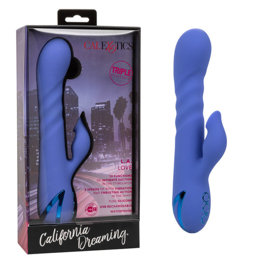 Calexotics California Dreaming LA Love Massager Suction Rabbit Vibrator