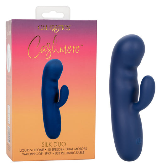 Calexotics Cashmere Silk Duo G-Spot Massager Vibrator