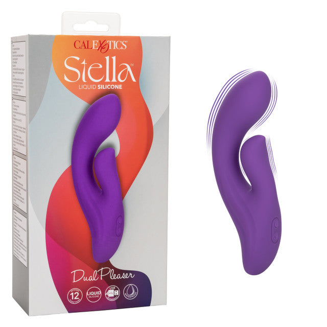 Calexotics Stella Liquid Silicone Dual Pleaser Vibrator