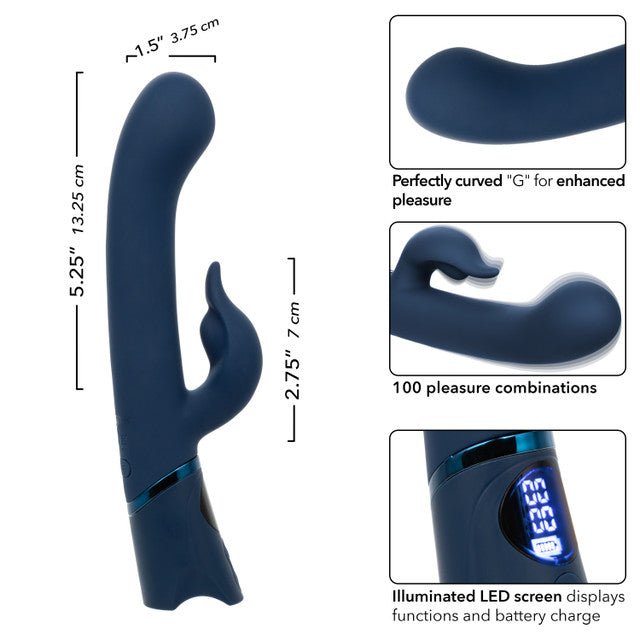 Calexotics  Orgasmatron™ Digital G-Teaser Rabbit Vibrator