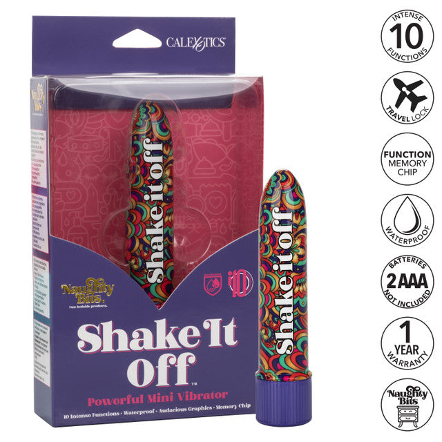 Calexotics | Naughty Bits Shake It Off Powerful Mini Vibrator