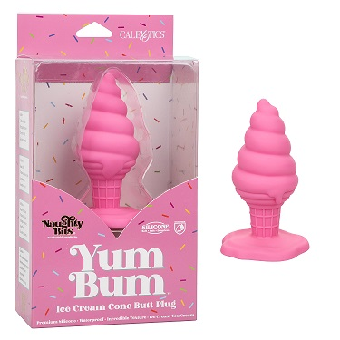 Calexotics | Naughty Bits Yum Bum Ice Cream Cone Butt Plug