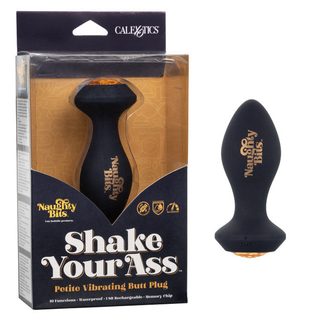 Calexotics | Naughty Bits Shake Your Ass - Vibrating Anal Butt Plug