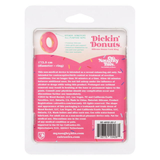 Calexotics | Naughty Bits Dickin’ Donuts Silicone Donut Cock Ring