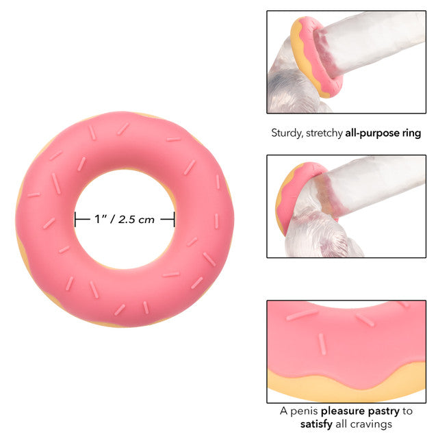 Calexotics | Naughty Bits Dickin’ Donuts Silicone Donut Cock Ring