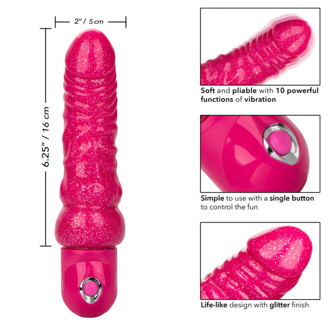 Calexotics | Naughty Bits Lady Boner Bendable Personal Vibrator