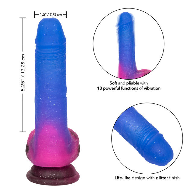 Calexotics | Naughty Bits Ombre Hombre Vibrating Dildo