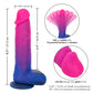 Calexotics | Naughty Bits Ombré Hombre XL Vibrating Dildo