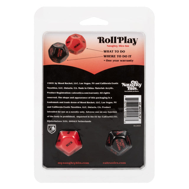 Calexotics | Naughty Bits Roll Play Naughty Dice Set