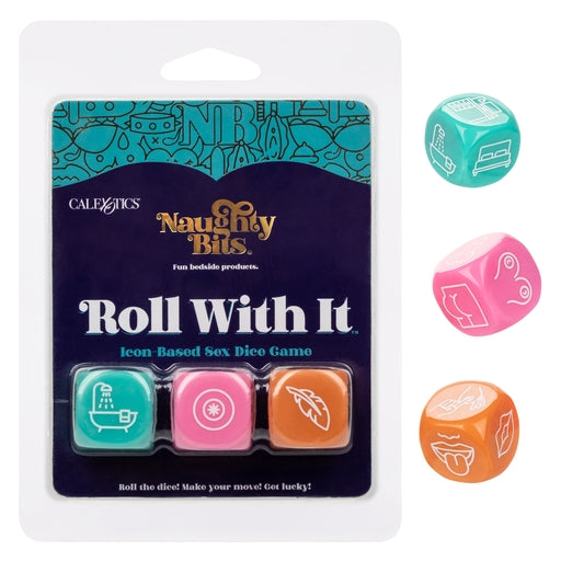 Calexotics | Naughty Bits Roll With It Icon Based Sex Dice